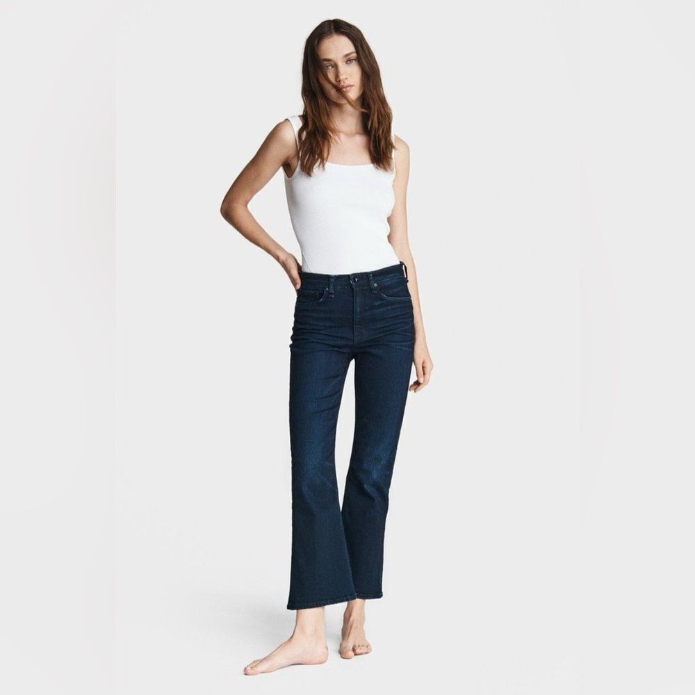 Rag & Bone Nina High Rise Ankle Flare Jeans Esme